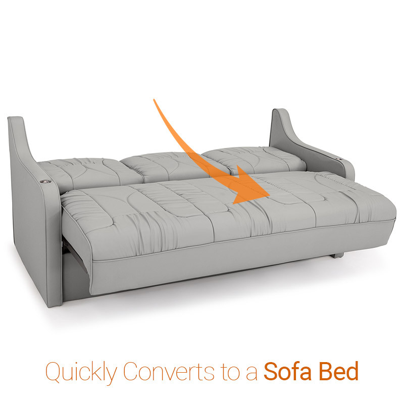 Converts to  Sofa Bed 