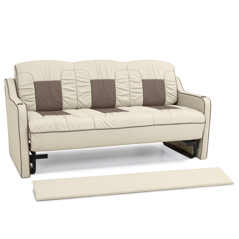 De Leon RV Sofa Bed Storage