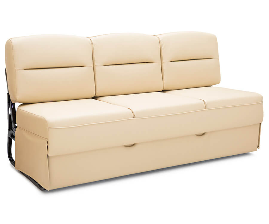 travel trailer sofa bed mattress
