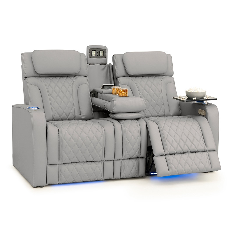 Qualitex Trailside RV Double Recliner Sofa, Power Recline | Shop4Seats