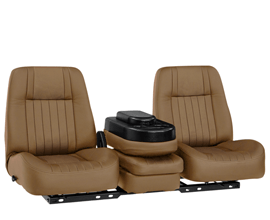 Qualitex K10 40-20-40 Low Back SUV Bench Seat, Leather