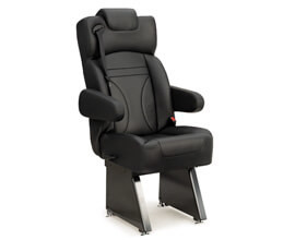 Qualitex Sprinter VIP Passenger Van Seat Replacement Kit (2007-2018, & 2019+), 20" Wide, Ultimate Leather