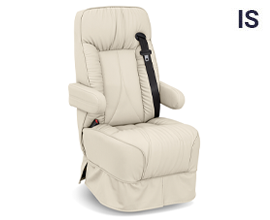 Qualitex De Leon IS Ford Transit Captains Chairs, Integrated Seatbelt, Ultimate Leather