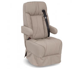Qualitex Hampton IS Sprinter Captain Chairs, Integrated Seatbelt