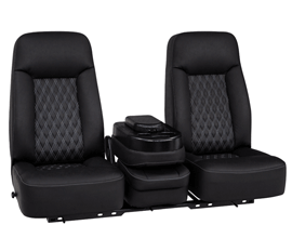 Qualitex Essence 40-20-40 Truck Bench Seat, Leather