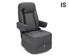 Qualitex Ethos Integrated Seatbelt Ford Transit Captains Chair, Ultimate Leather