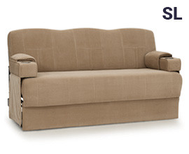 Qualitex Ethos SL RV Sofa Bed, 68" or 74" Wide, Fabric