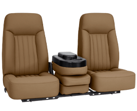 Qualitex Explorer 40-20-40 SUV Bench Seat, Leather