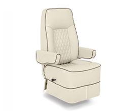 Qualitex Gravitas Ford Transit Captains Chairs, Two-Tone, Ultimate Leather