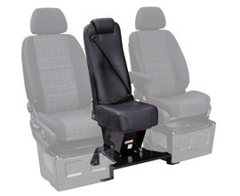Qualitex Sprinter Van (2007-2018, 2019+) Jump Seat w/ Quick-Release Base & Integrated 3-Point Seatbelt