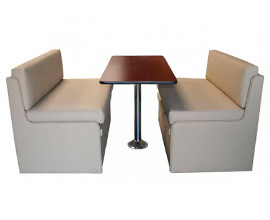 Qualitex Modesto RV Dinette Set, 36", 38", 40", 42", 44", 48" Wide