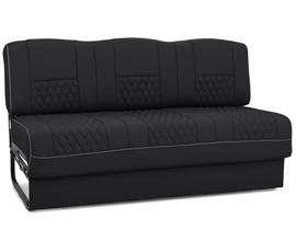 Qualitex Gravitas RV Sofa Bed, Two-Tone, 66" or 72" Wide, Ultimate Leather