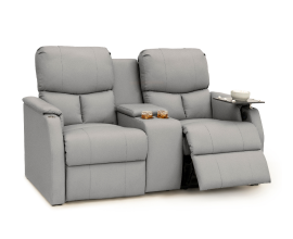 Qualitex Sedona RV Loveseat w/ Storage Console, Ultimate Material, Power Recline