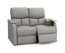 Qualitex Sedona RV Double Recliner Loveseat, Ultimate Material, Power Recline