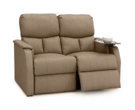 Qualitex Sedona RV Double Recliner Loveseat, Ultimate Material, Manual Recline
