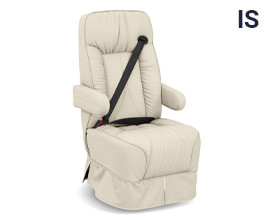 Qualitex De Leon Integrated Seatbelt Sprinter Captains Chair, Ultimate Leather