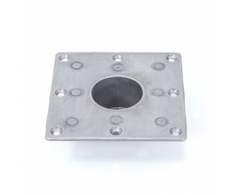 Square Recessed Mount Pedestal Base