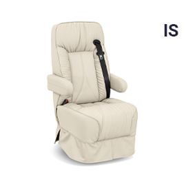 Qualitex De Leon IS RV Captains Chairs, Integrated Seatbelt, Ultimate Leather