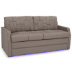 Qualitex De Leon PS Pull-Out Sleeper Sofa, 68" Wide, Ultimate Leather