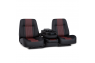 Qualitex American Classic Low Back 40-20-40 SUV Bench Seat, Fold-Forward & Recline Backs, Flip-Up Center Console w/ Storage, Fabric, Vinyl, or Leather, 20+ Colors