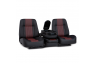 Qualitex American Classic Low Back 40-20-40 SUV Bench Seat, Fold-Forward & Recline Backs, Flip-Up Center Console w/ Storage, Fabric, Vinyl, or Leather, 20+ Colors