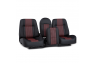Qualitex American Classic Low Back 40-20-40 SUV Bench Seat, Fold-Forward & Recline Backs, Flip-Up Center Console w/ Storage, Fabric, Vinyl, or Leather, 20+ Colors