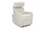 Qualitex Concord RV Swivel Recliner, Ultimate Leather, Power Recline, Macadamia