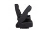 Qualitex Essence 40-20-40 Truck Bench Seat, Fold-Forward & Recline Backs, Flip-Up Center Console w/ Storage, Fabric, Vinyl, or Leather, 20+ Colors