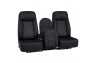 Qualitex Essence 40-20-40 Truck Bench Seat, Fold-Forward & Recline Backs, Flip-Up Center Console w/ Storage, Fabric, Vinyl, or Leather, 20+ Colors