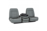 Qualitex Express Low Back 40-20-40 Truck Bench Seat, Fold-Forward & Recline Backs, Flip-Up Center Console w/ Storage, Fabric, Vinyl, or Leather, 20+ Colors
