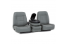 Qualitex Express Low Back 40-20-40 Truck Bench Seat, Fold-Forward & Recline Backs, Flip-Up Center Console w/ Storage, Fabric, Vinyl, or Leather, 20+ Colors