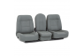 Qualitex Express Low Back 40-20-40 Truck Bench Seat, Fold-Forward & Recline Backs, Flip-Up Center Console w/ Storage, Fabric, Vinyl, or Leather, 20+ Colors
