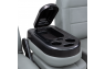 Qualitex Express Low Back 40-20-40 Truck Bench Seat, Fold-Forward & Recline Backs, Flip-Up Center Console w/ Storage, Fabric, Vinyl, or Leather, 20+ Colors