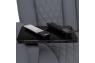Qualitex Monument RV Double Recliner Sofa, Ultimate Leather, Power Recline, Graphite