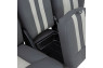 Qualitex Nautilus 40-20-40 Truck Bench Seat, Fold-Forward & Recline Backs, Flip-Up Center Console w/ Storage, Fabric, Vinyl, or Leather, 20+ Colors