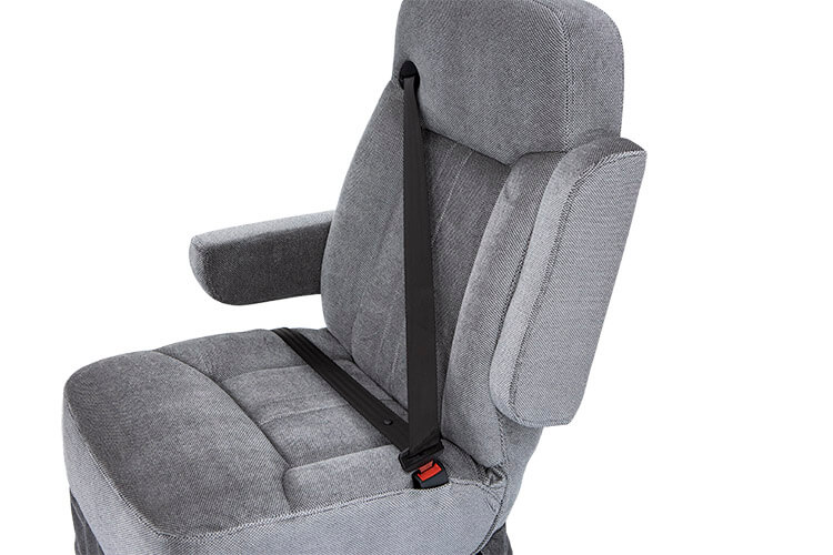 Qualitex Ethos Integrated Seatbelt Sprinter Seat - Shop4Seats.com Used Rv Captains Chairs With Integrated Seat Belts