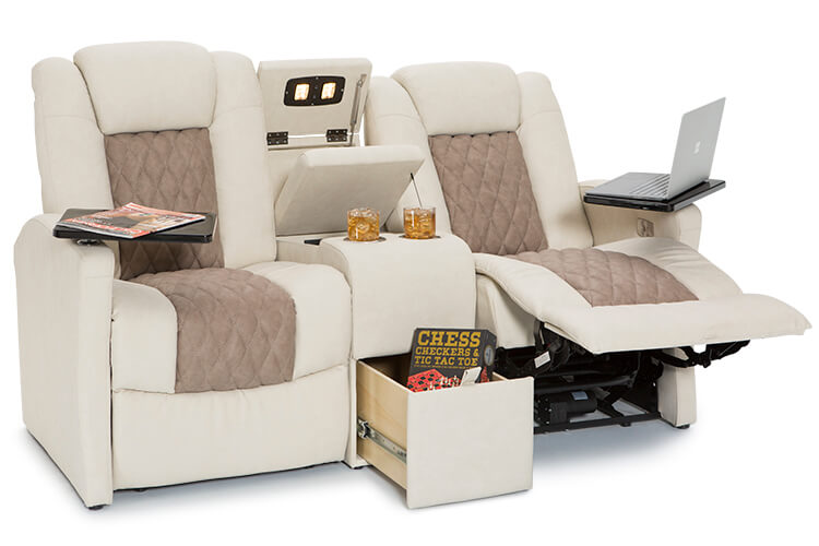 Qualitex Monument Rv Loveseat With Console 4seats Com - Cover For A Dual Reclining Loveseat With Center Console