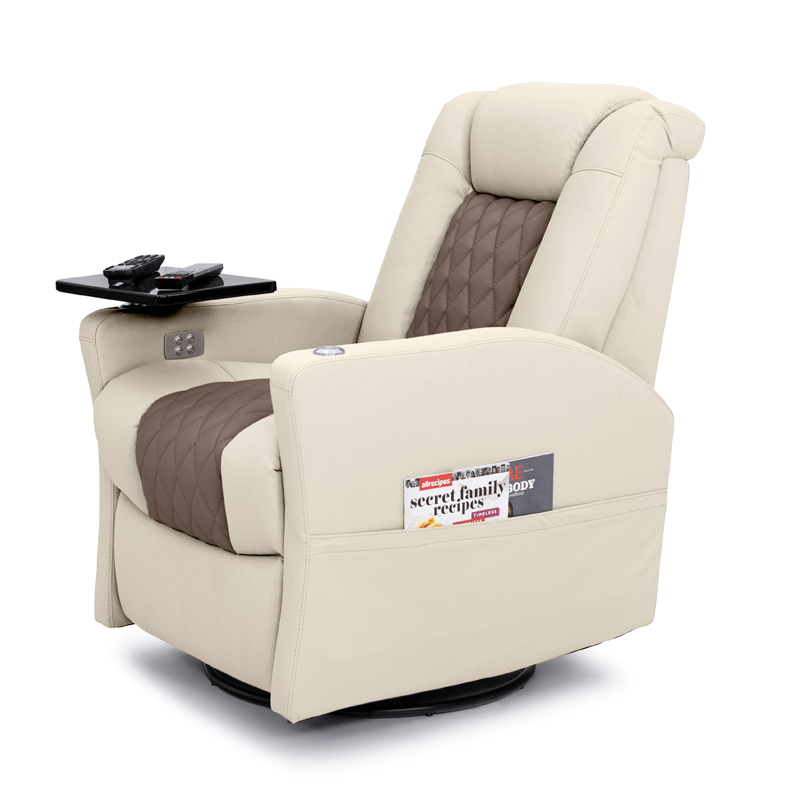 Qualitex Monument Swivel Recliner RV Seating, RV Furniture