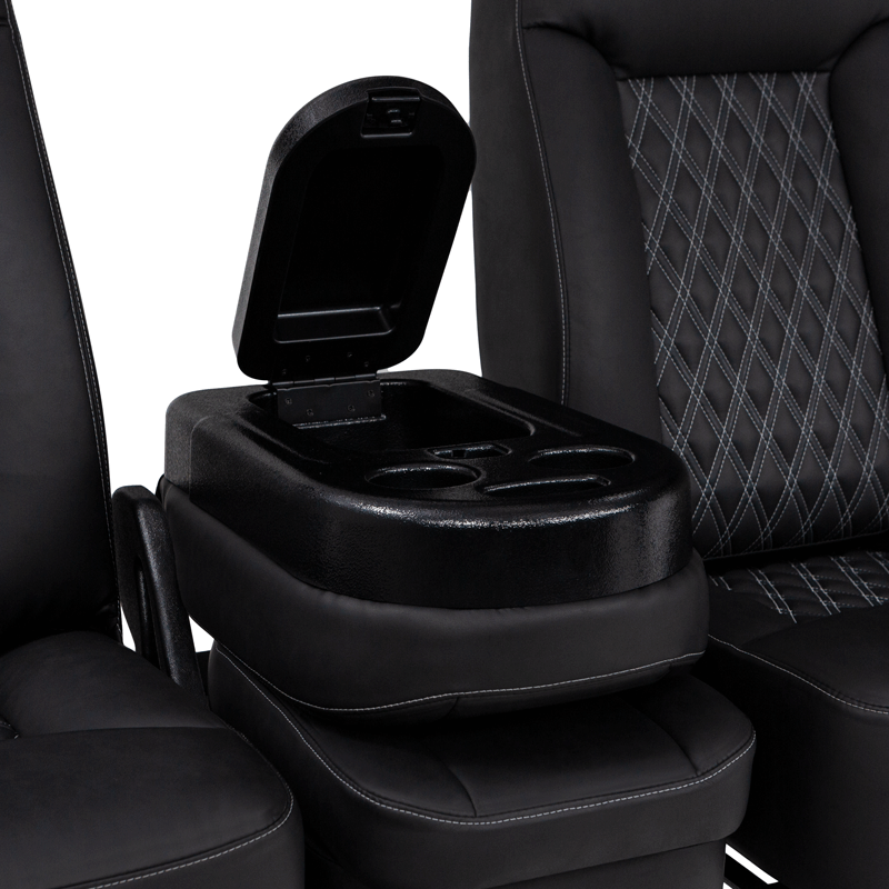 Qualitex Essence 40-20-40 Truck Bench Seat, Leather | Shop4Seats
