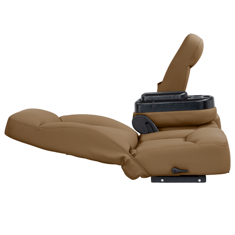 Qualitex Explorer 40-20-40 Leather Truck Bench Seating