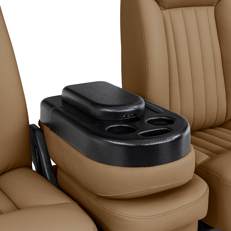 Qualitex Explorer 40-20-40 Leather Truck Bench Seating
