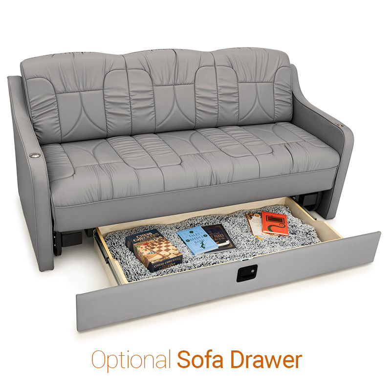 Qualitex De Leon DX RV Sofa Bed, RV Furniture - Shop4Seats.com