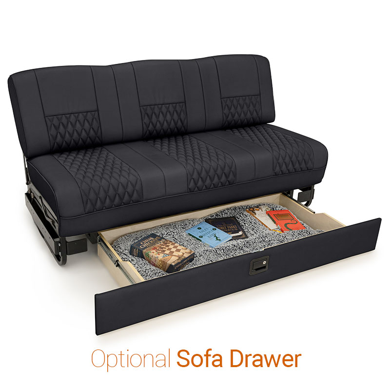 Qualitex Gravitas RV Sofa Bed, RV Furniture - Shop4Seats.com