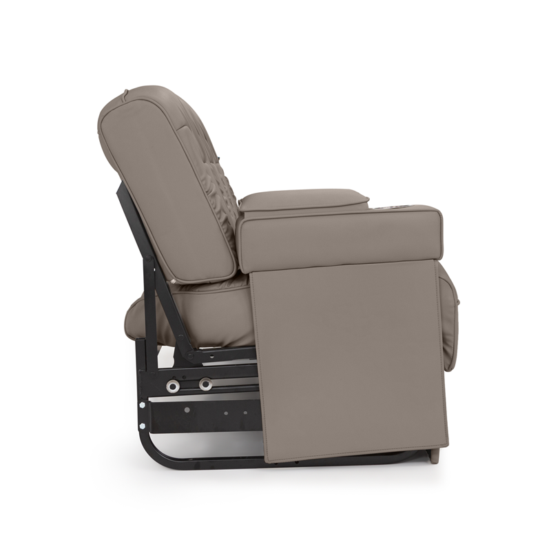 Qualitex De Leon Console SL RV Sofa Bed, Ultimate Leather | Shop4Seats