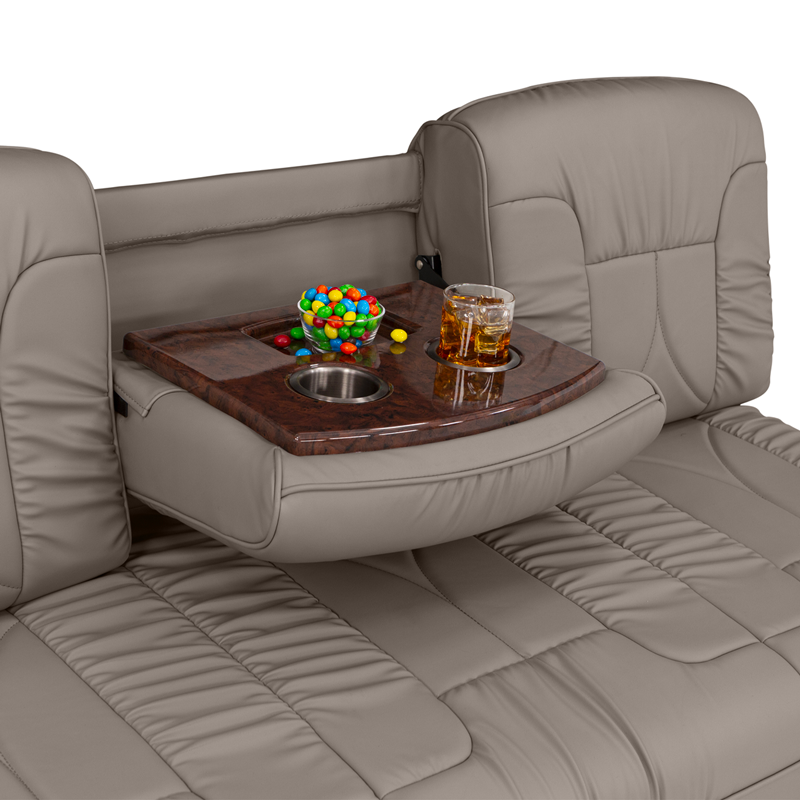 Qualitex De Leon Console SL RV Sofa Bed, Ultimate Leather | Shop4Seats