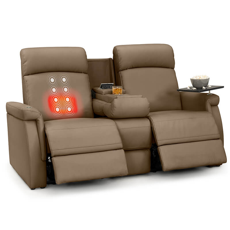 Qualitex Odyssey RV Double Recliner Sofa, RV Furniture