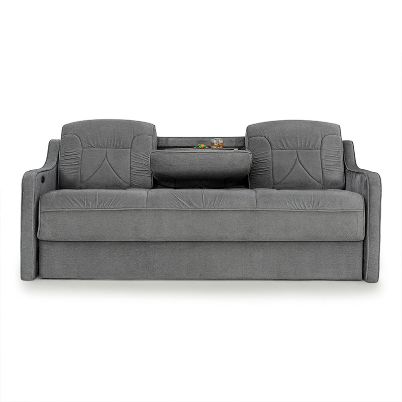 Qualitex De Leon Console DX RV Sofa Bed, Fabric RV Furniture