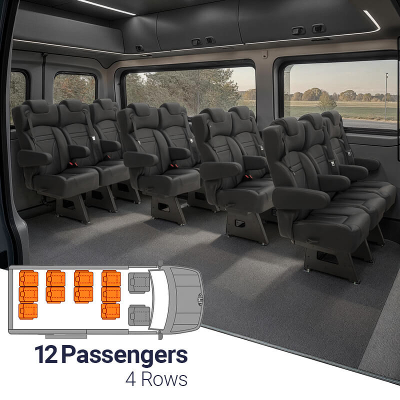 12 Passenger Van Interior Ford Transit 12 Seater Van Interior 12