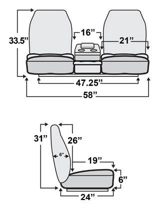 Truck Bed Bench Seats Recliner Style