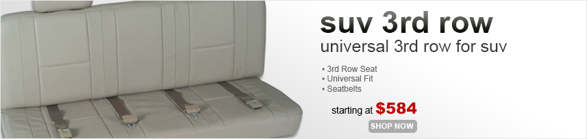 Suv Captain Chairs Seats 3rd Row 4seats Prevnext